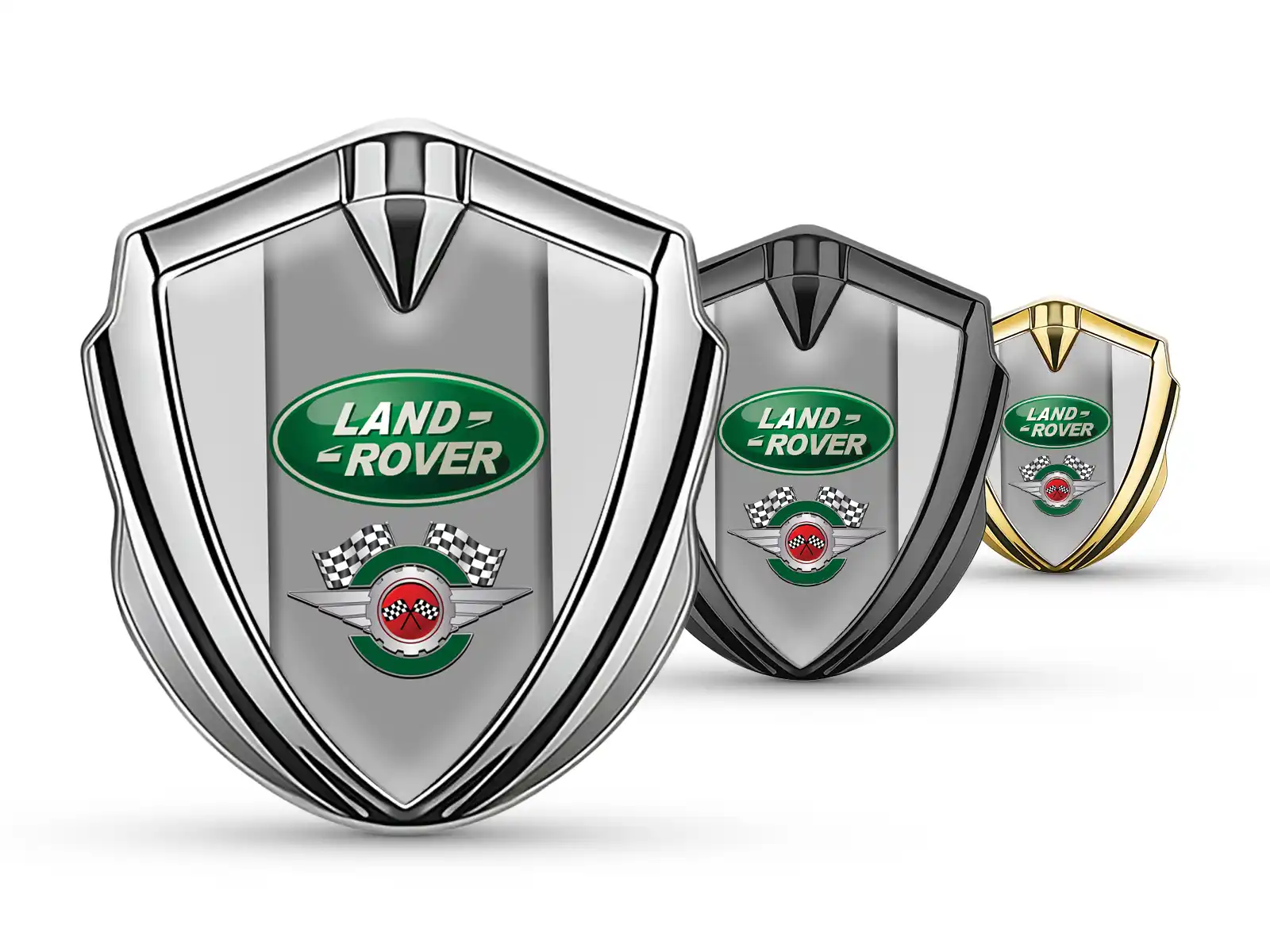 Land Rover Silicone Emblema Badge Stile Minimal Uni-Size